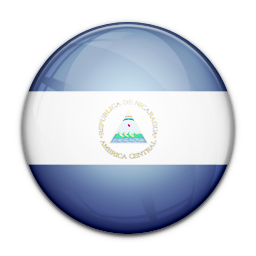 Flag Of Nicaragua Icon 256x256 png